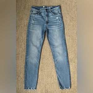 Gap Teen Distressed Skinny Ankle Jean